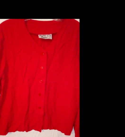 Cactus Flower M Vintage Red Maxi Dress & Jacket Set - Picture 2 of 5